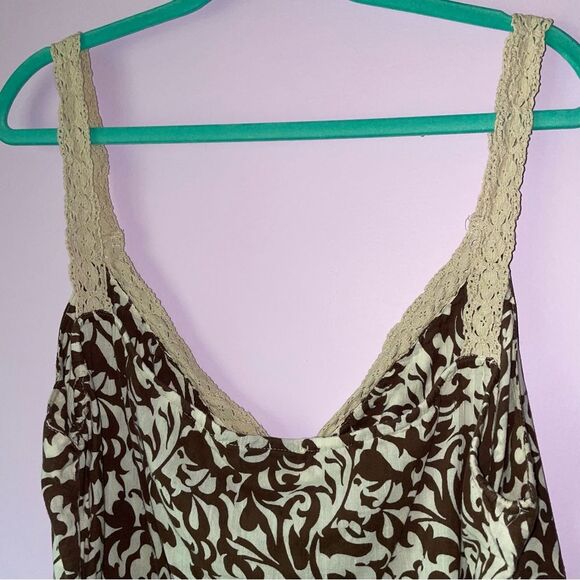 Ana Size 1X Babydoll Tank Top Crochet Boho Whimsical Fairy Cottage - Picture 7 of 8